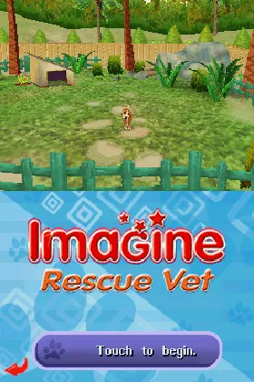 Imagine - Rescue Vet (Europe) (En,Fr,De,Es,It) (NDSi Enhanced) screen shot title